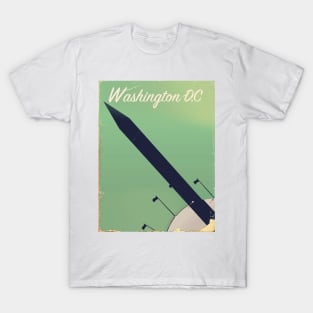 Washington DC Vintage style travel poster. T-Shirt